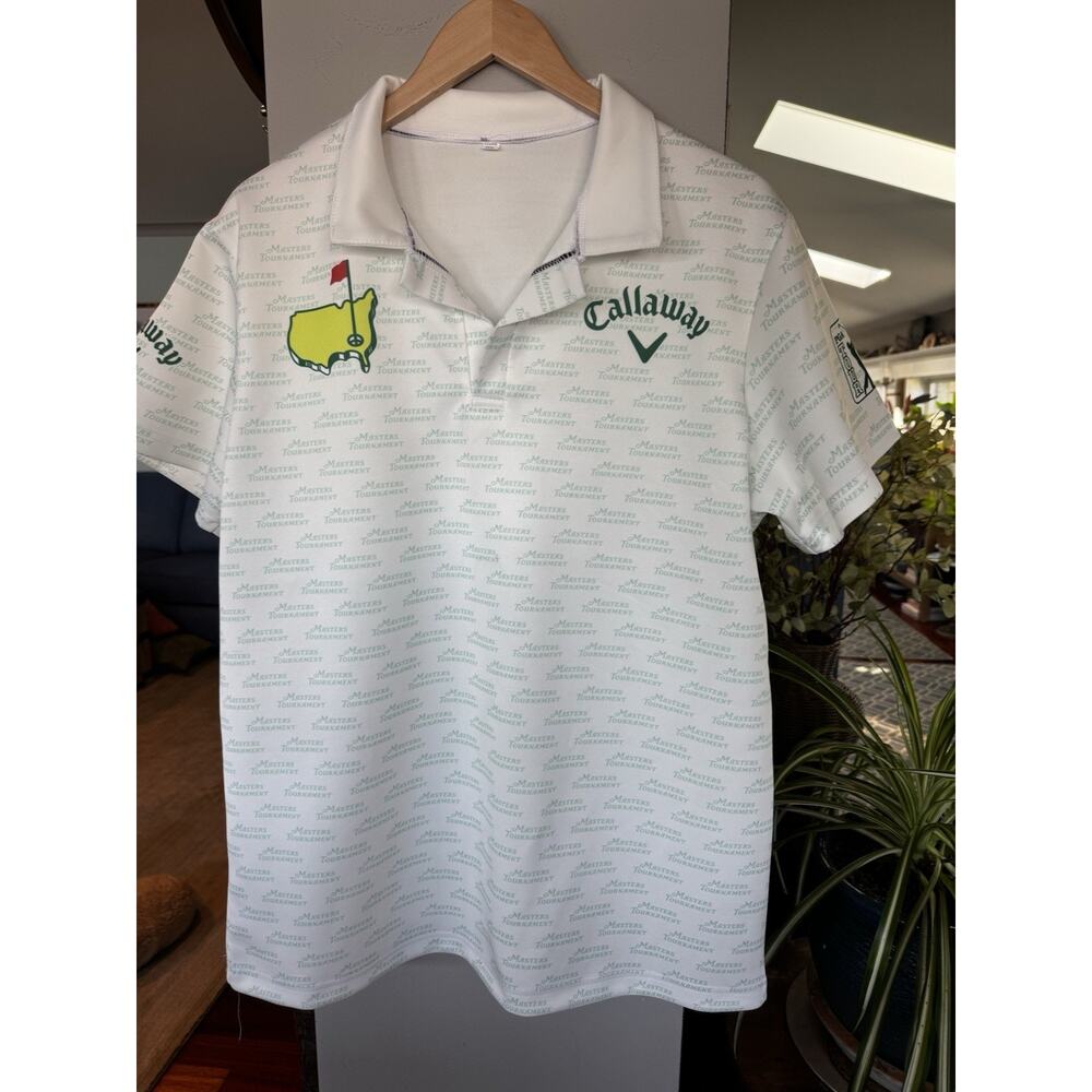 Callaway Golf Polo PGA Tour Masters Tournament Performance Collectible XL Pro